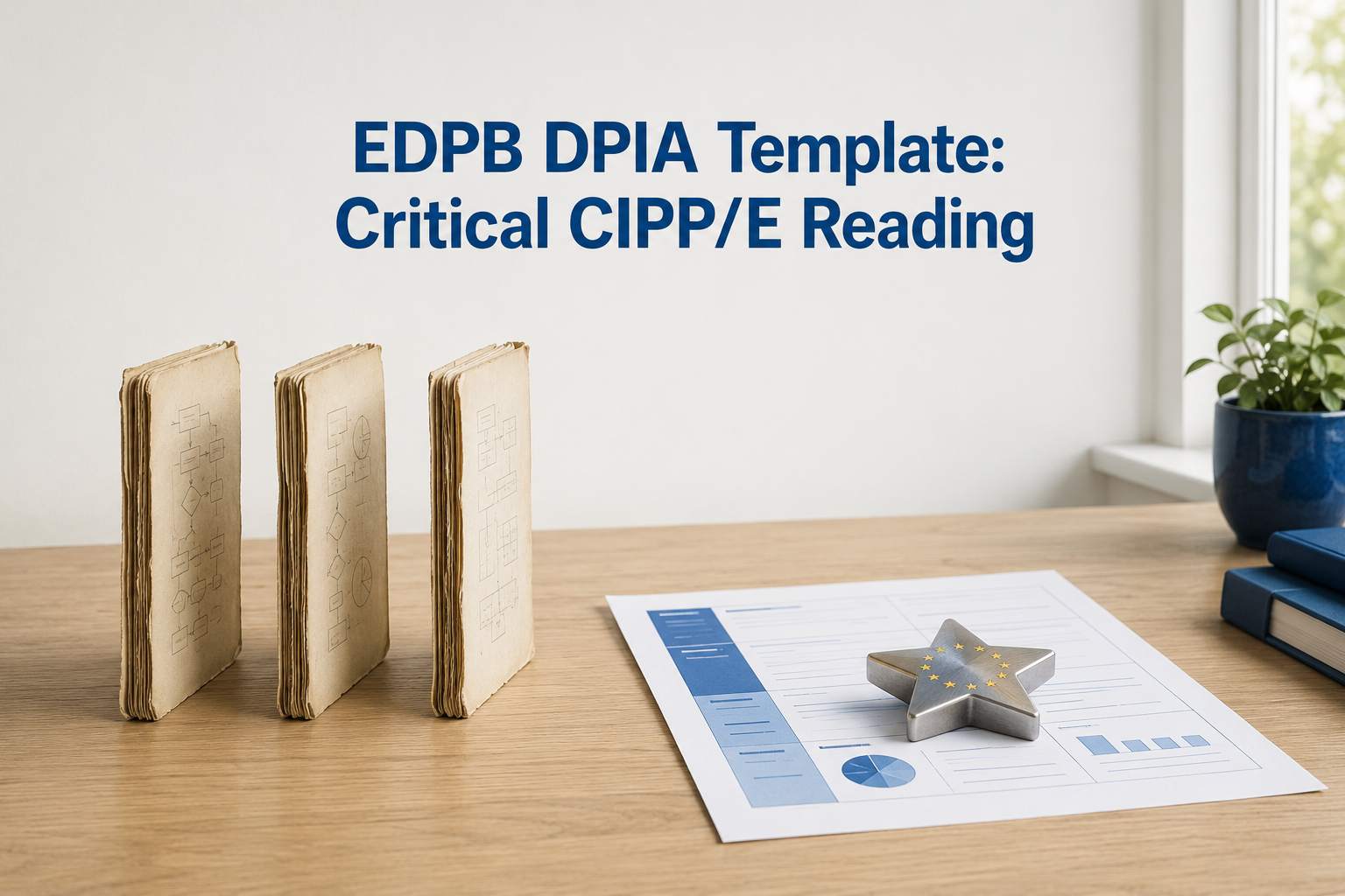 EDPB DPIA Template: Critical CIPP/E Reading