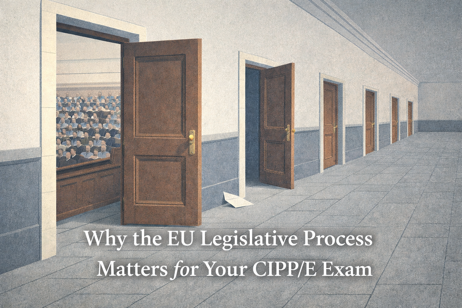 Why the EU Legislative Process Matters for Your CIPP/E Exam